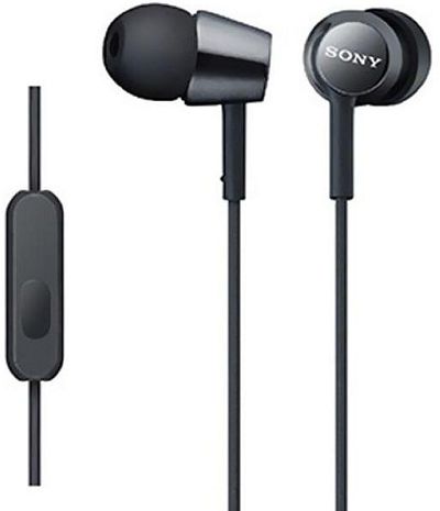 Sony MDR-EX150AP cùng thiết kế phần tai nghe và mic.