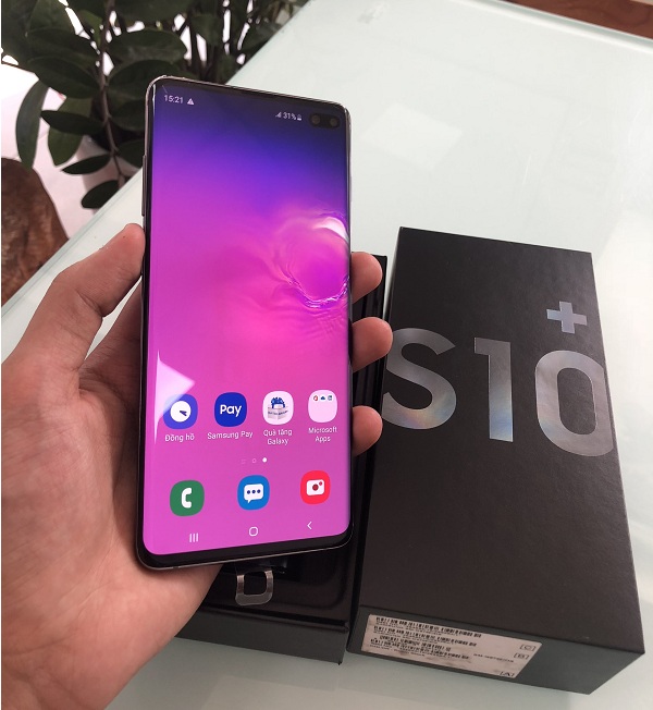 Điện thoại Samsung Galaxy S10 Plus - Hàng trưng bày