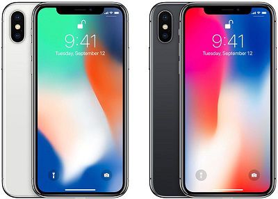 Iphone X với 2 tông màu : Silver và Space Grey