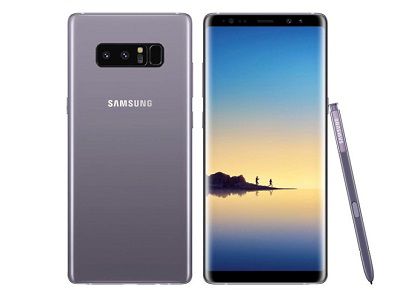 Samsung Galaxy Note 8 với tông màu tím