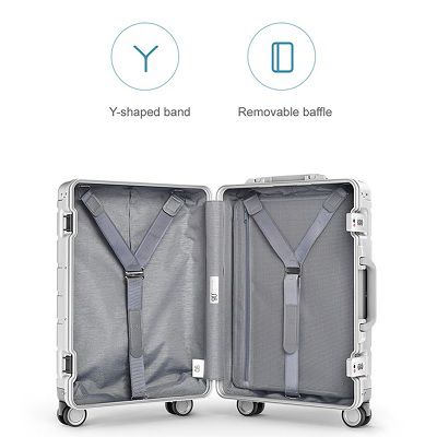 Chiếc vali thông minh Xiaomi Metal trolley case 20 inch