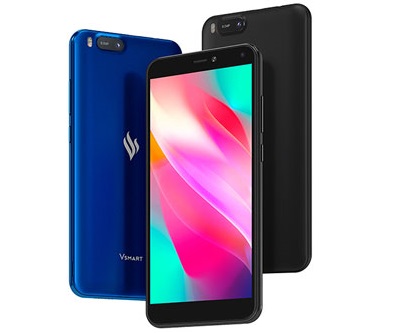 Với 2 màu sắc : Đen và Xanh trên điện thoại Vsmart Bee Với 2 màu sắc : Đen và Xanh trên điện thoại Vsmart Bee