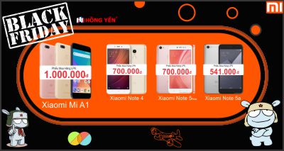 Black Friday Xiaomi 2017 Giá Giảm Sập Sàn