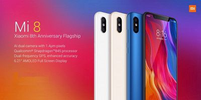 Điện thoại Xiaomi Mi 8