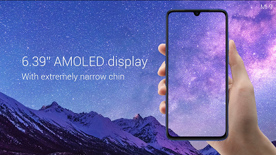 Màn hình sắc nét trên điện thoại Xiaomi Mi 9