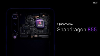 Mi 9 trang bị vi xử lý Qualcomm Snapdragon 855