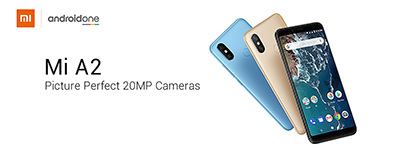 Xiaomi Mi A2 Picture Perfect 20MP Cameras