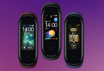 Màn hình màu AMOLED trên Xiaomi Mi Band 4