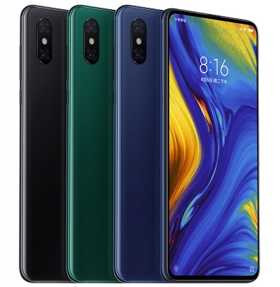 Điện thoại Xiaomi Mi Mix 3 - Với 3 màu sắc bắt mắt