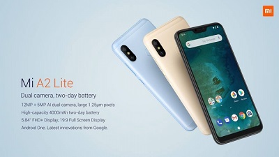Điện thoại Xiaomi Mi A2 Lite