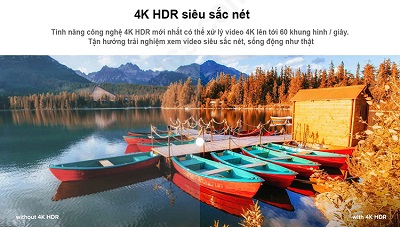 Hình ảnh chất lượng 4K trên Xiaomi MiBox S 4K