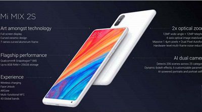 Cấu hình của Xiaomi Mi Mix 2S