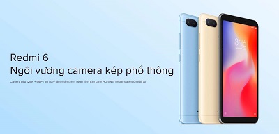 Điện thoại Xiaom Redmi 6