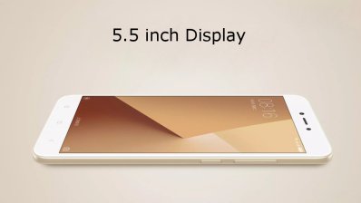 Màn hình 5.5 inch, Full HD của chiếc Xiaomi Redmi Note 5A hiển thị khá sắc nét