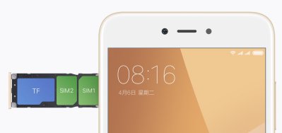 Trên Xiaomi Redmi Note 5A Khe Sim Và Thẻ Nhớ Ở Cạnh Bên Trái