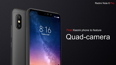 Điện thoại Xiaomi Redmi Note 6 Pro