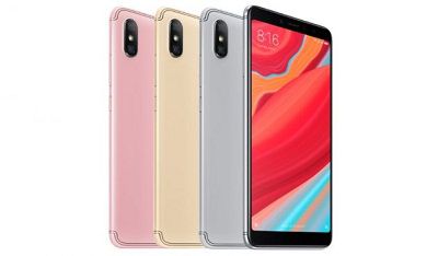 4 màu trên Xiaomi Redmi S2 : Vàng, Hồng, Xám, Đen