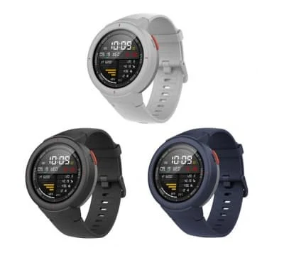 3 màu sắc trên smartwatch Xiaomi Amazfit Verge 