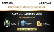 Đặt trước Samsung Galaxy A80 nhận bộ quà tặng thời thượng cực chất