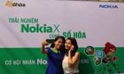 Offline điện thoại Nokia X sôi nổi tại TP HCM