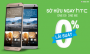 MUA HTC ONE ME VÀ E9 TRẢ GÓP 0% LÃI SUẤT