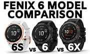 Garmin Fenix 6 series chính thức: Sạc năng lượng mặt trời