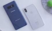 So sánh đánh giá sơ bộ giữa 2 siêu phẩm Samsung Galaxy Note 8 và Apple Iphone X