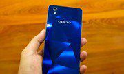 Mở hộp Oppo Mirror 5 phiên bản màu xanh