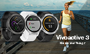 Khuyến mãi khủng cho Smartwatch Garmin Vivoactive 3 và Vivoactive 3 Gunmetal