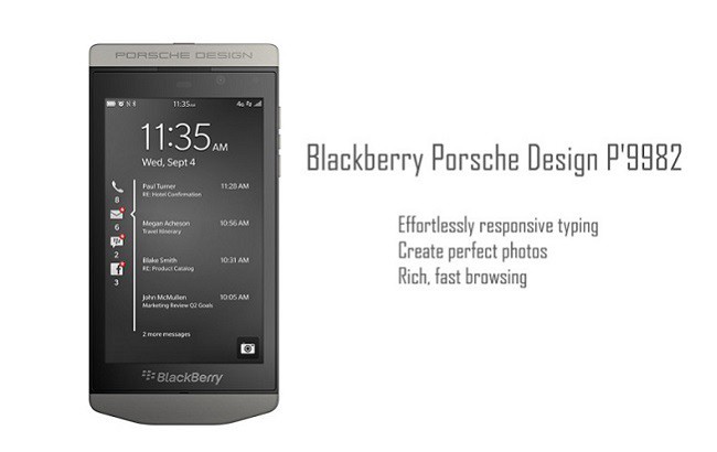 BLACKBERRY PORSCHE DESIGN P9982