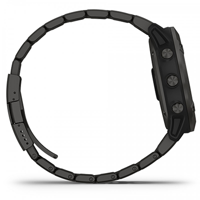 Garmin Fenix 6X Pro Solar With DLC Titanium Bracelet