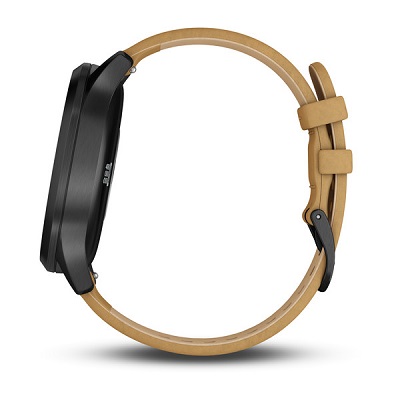 Garmin Vivomove HR Premium Black Tan