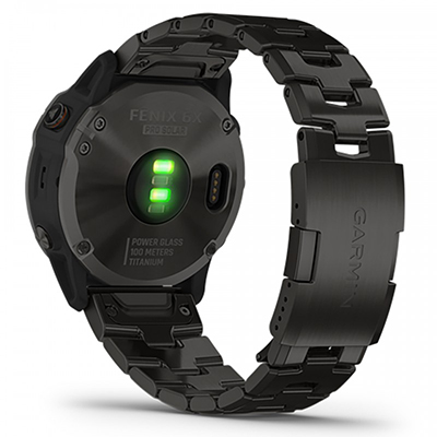 Garmin Fenix 6X Pro Solar With DLC Titanium Bracelet