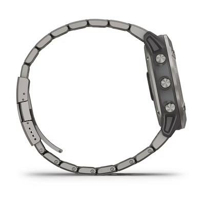 Garmin Fenix 6X Pro Solar With DLC Titanium Bracelet