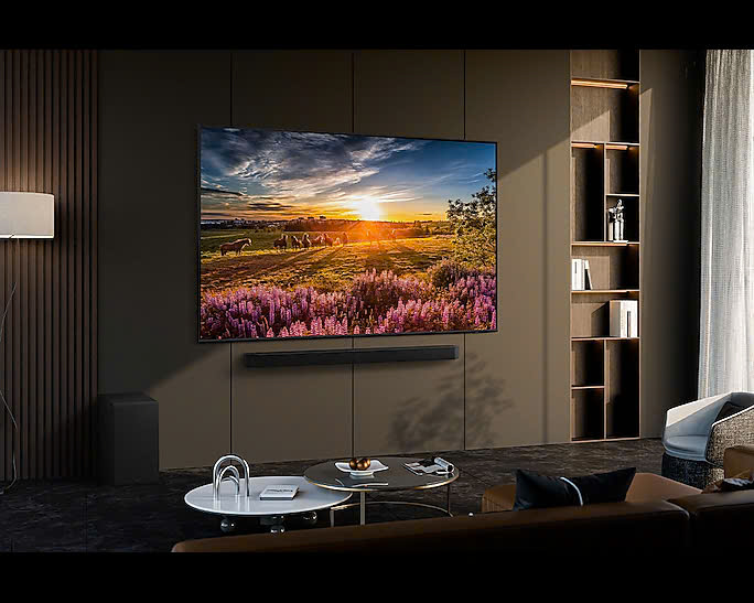 Smart Tivi QLED Samsung 4K 65 Inch QA65Q60D Smart TV 