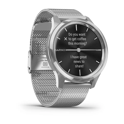 Garmin vívomove® Luxe 42mm ( Thép )