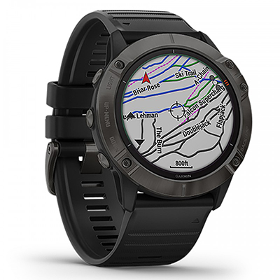 Garmin Fenix 6X Pro Solar With Black Band