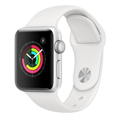 Apple Watch Series 3 GPS 38mm Viền Nhôm Dây Cao Su - Chính hãng VN/A