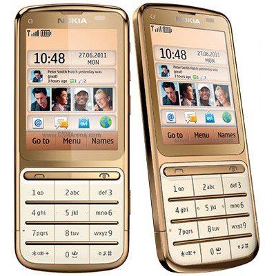 Nokia C3 01 5 Gold