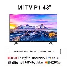 Mua Sản Phẩm Android Tivi Xiaomi 4K P1 43 inch