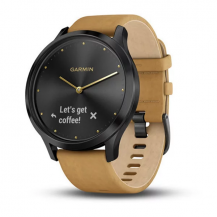 Garmin Vivomove HR Premium Black Tan