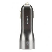 Sạc trên oto Pisen dual USB Car Charger